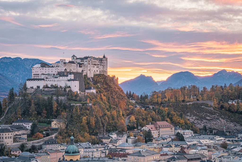 Les châteaux à Salzbourg