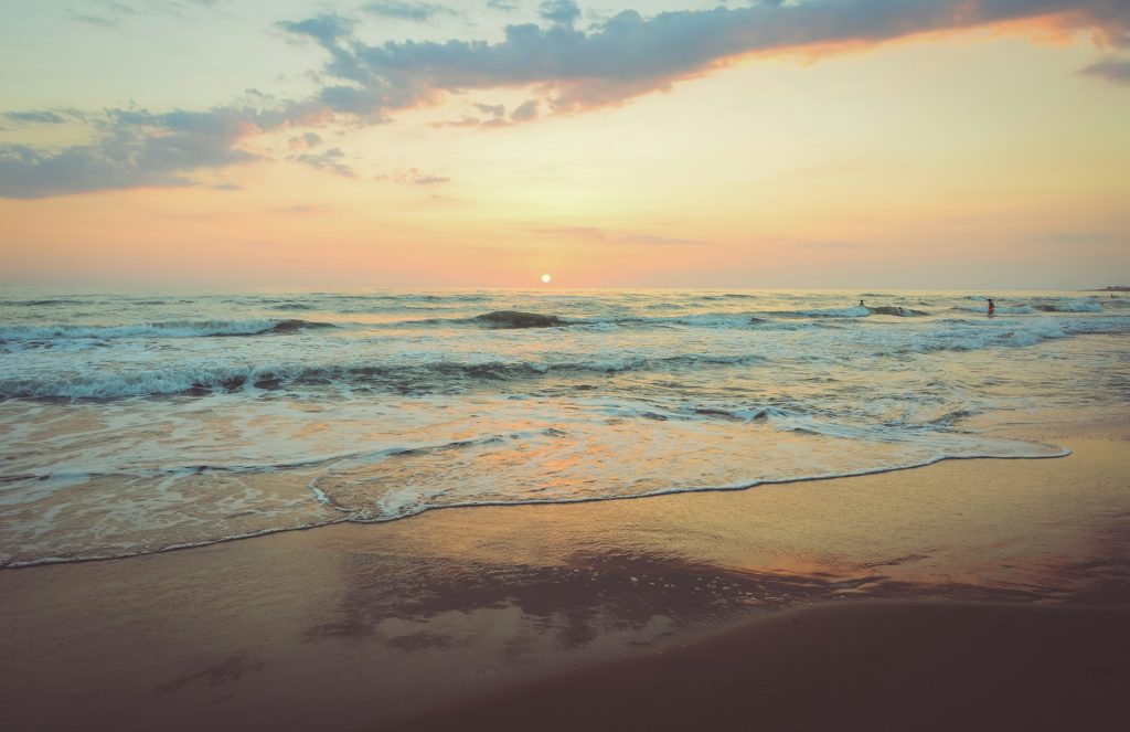 Plage à Barcelone
