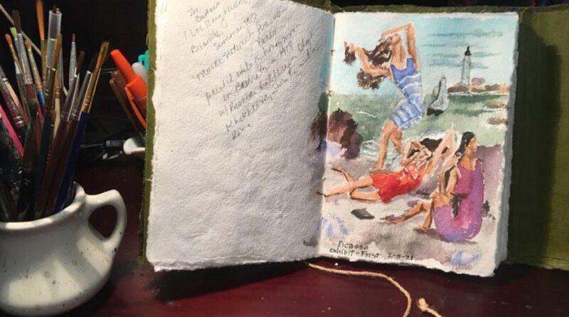 Carnet de voyage aquarelle : techniques pour van et camping-car